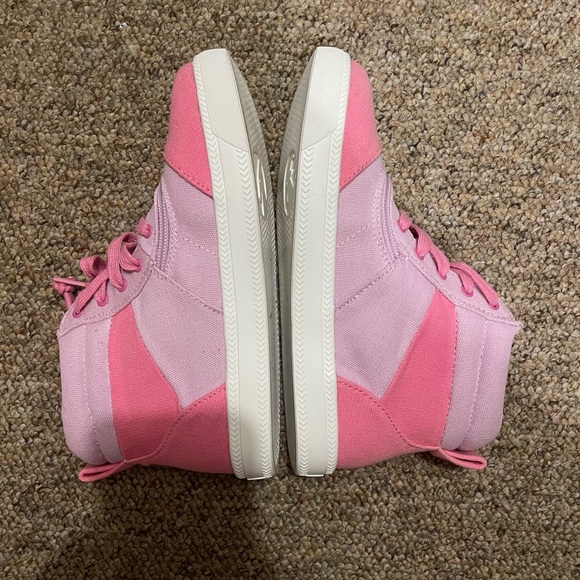 BILLY‎ Footwear PINK Haring High Top Sneakers.#SHELF - Picture 3 of 8